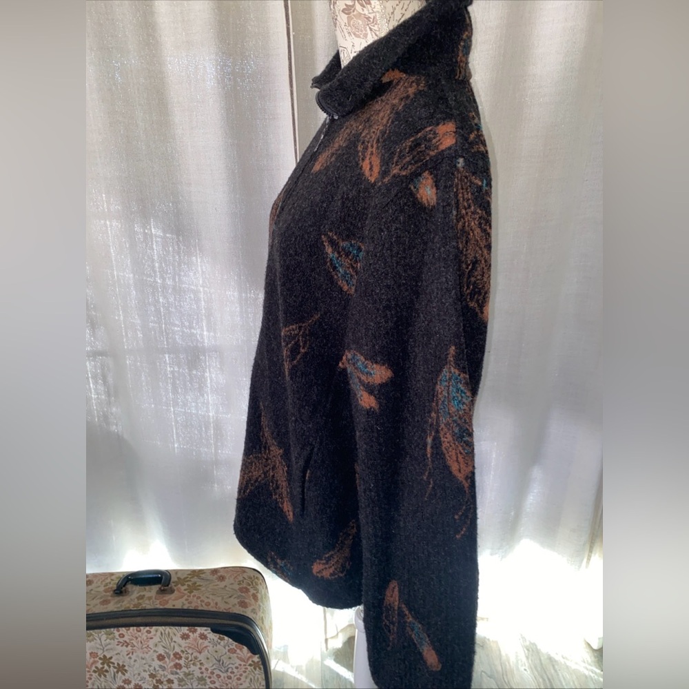 Bear Ridge Outfitters Zip-up Fleece Jacket Men’s Size XL Made In USA Wool Blend - Picture 4 of 10